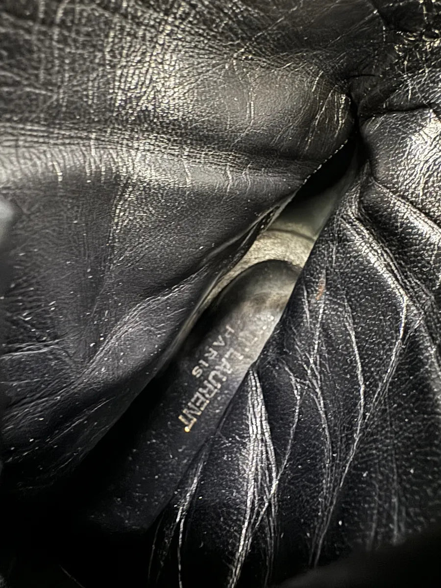 2010s Saint Laurent Ultra Zip Black Leather Boots woLfwXJ 6