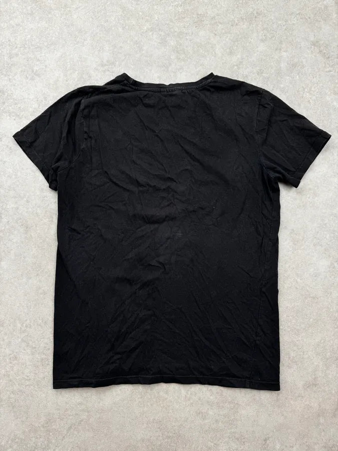 2010s Vintage Black Batman Logos T-Shirt BpjwcjZ 1