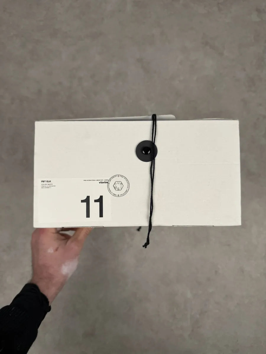 2010s Visvim White Leather FBT Sneakers UgGKNEG 9