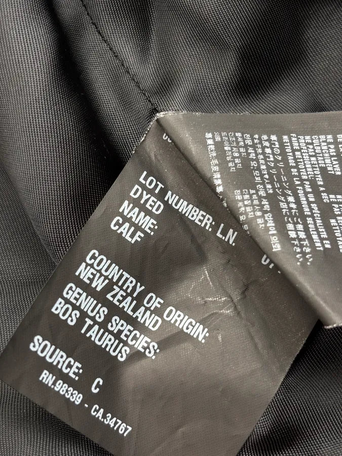AW2011 Prada Black Pony Hair Leather Blazer Jacket PcIifOt 11