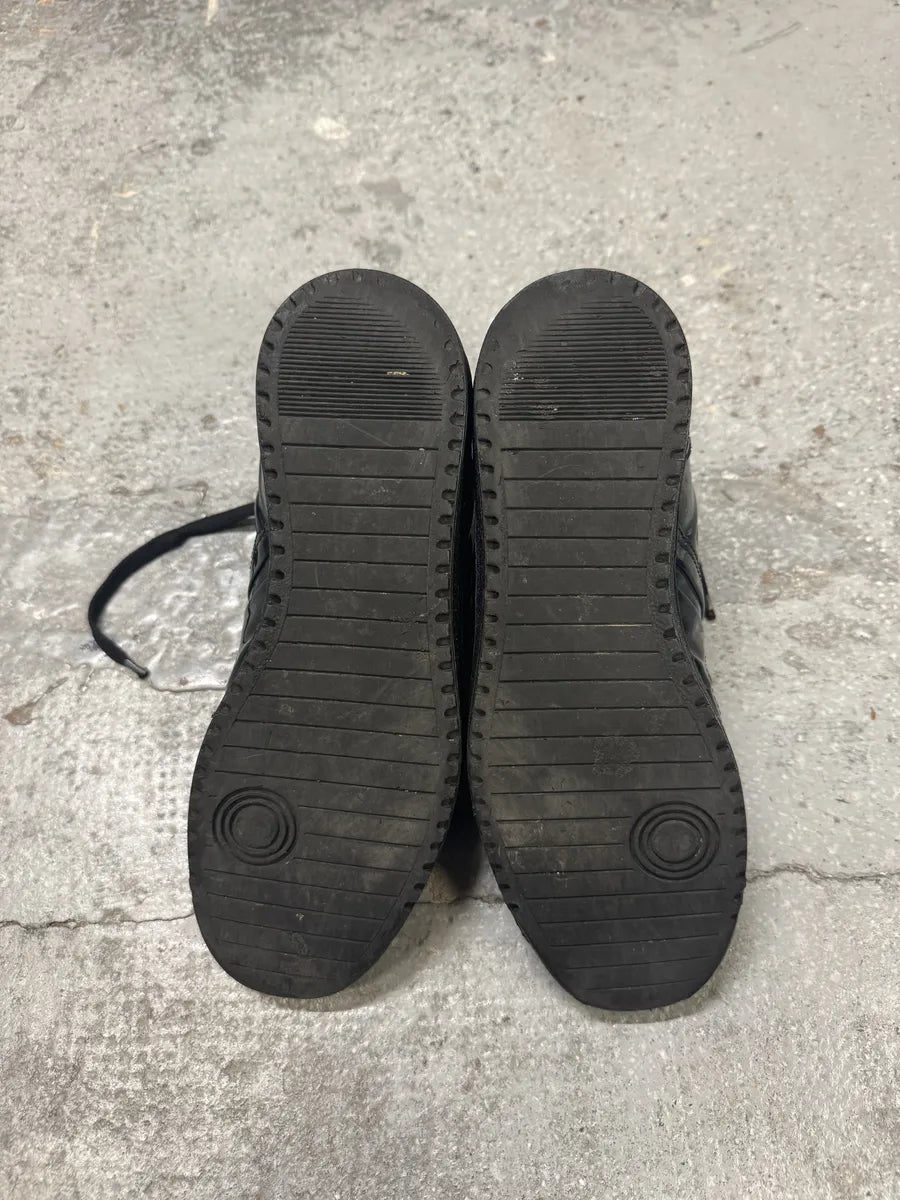 2012 Dior Satin Dark High Leather Shoes by Kris Van Assche aMeHtMY 4