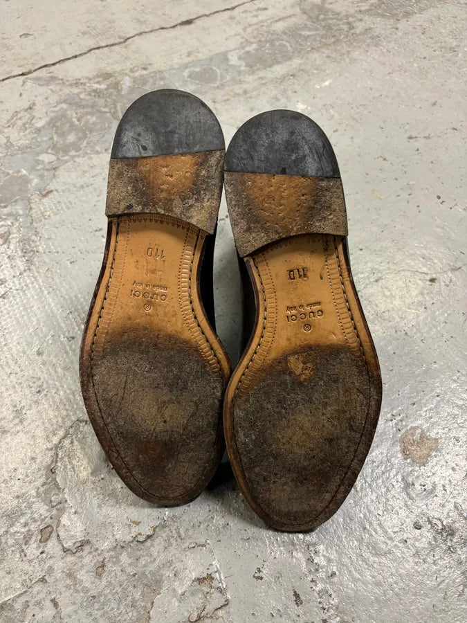 AW2012 Gucci Black Leather Chelsea Boots guQoUSW 10