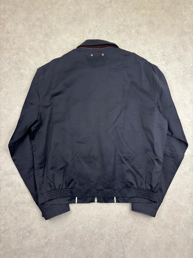 AW2012 Louis Vuitton Navy Patchwork Flag Jacket   GJpqUMS 4