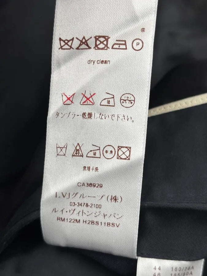 AW2012 Louis Vuitton Navy Patchwork Flag Jacket   GJpqUMS 13
