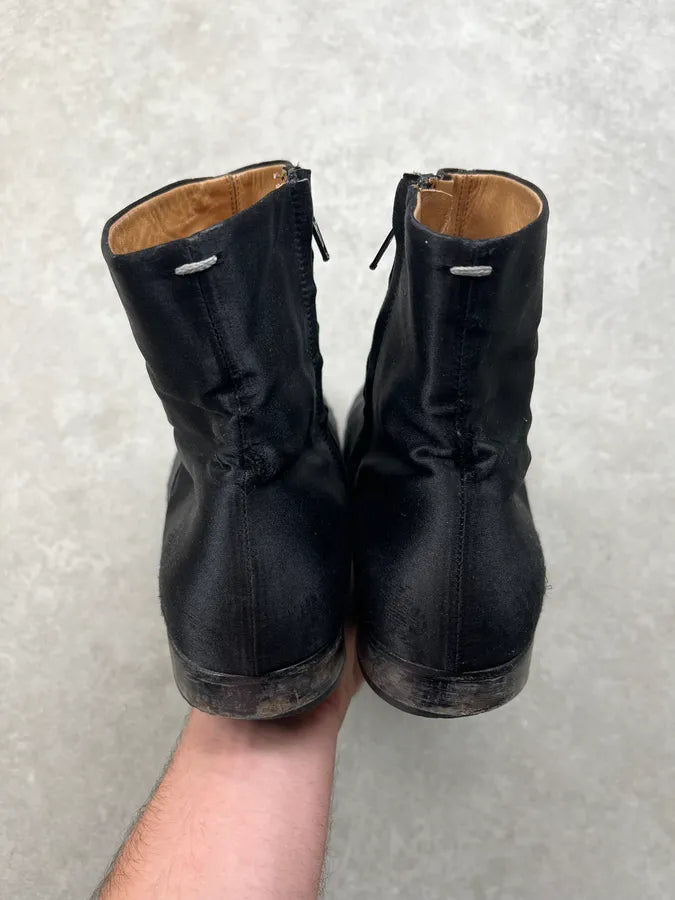 2012 Maison Margiela Black Suede After Party Boots yImpMnp 4