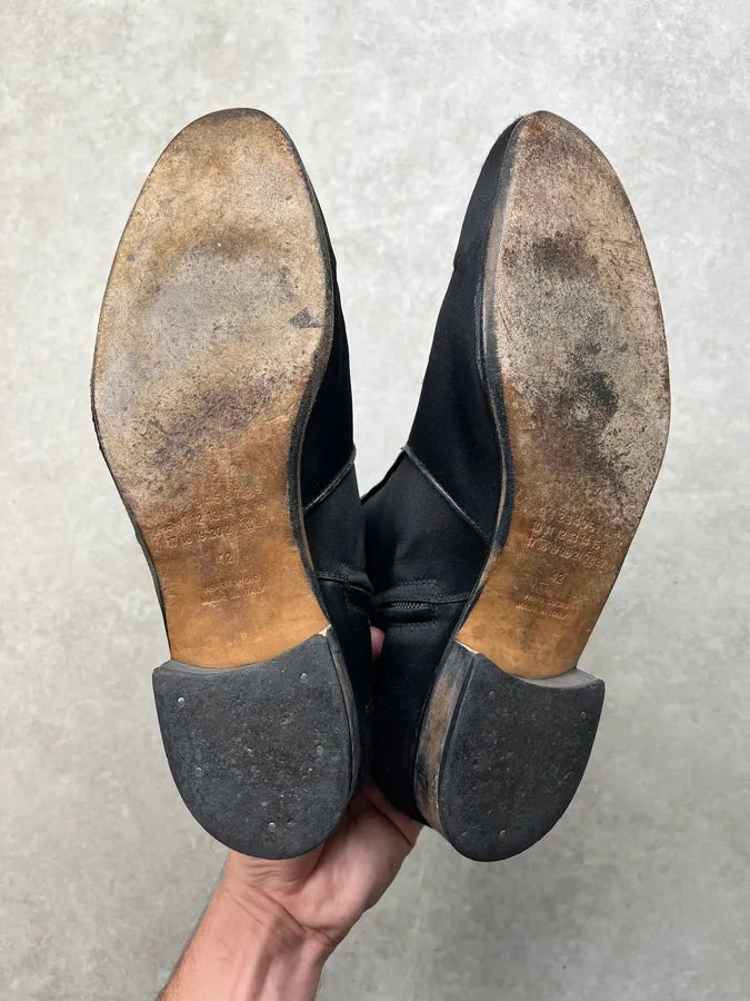 2012 Maison Margiela Black Suede After Party Boots yImpMnp 5