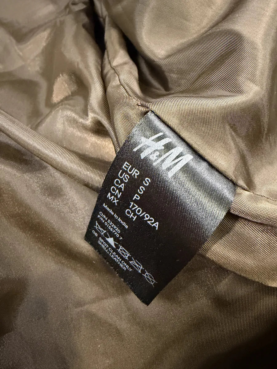 2012 Maison Margiela H&M Belt Leather Jacket BPhdpTj 13