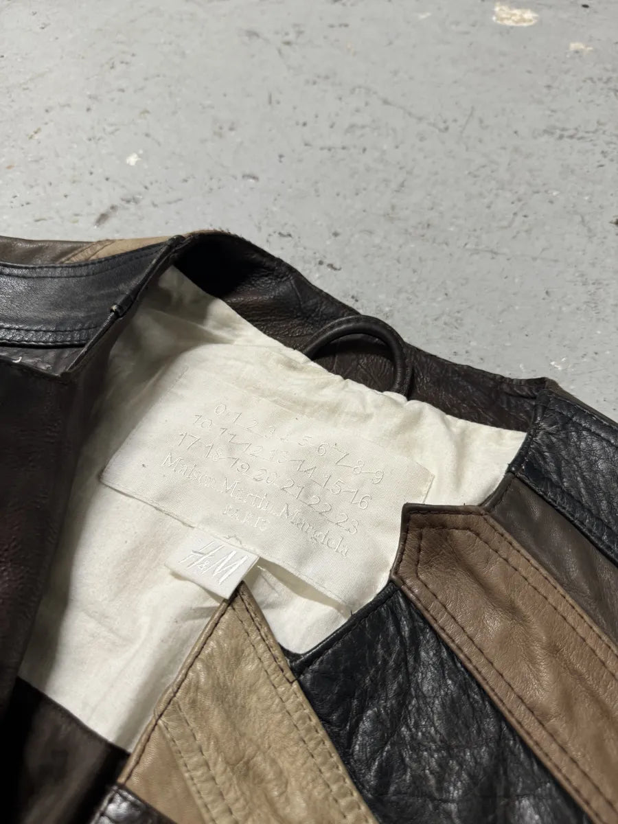 2012 Maison Margiela H&M Belt Leather Jacket (M/L) 16