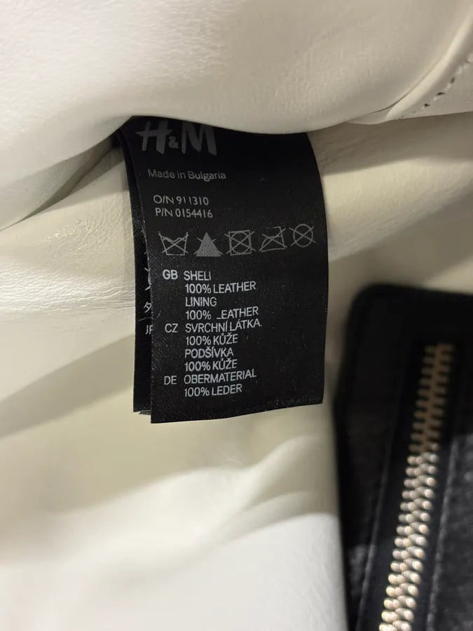 2012 Maison Margiela H&M Black Guitar Leather Bag XtegMcH 10