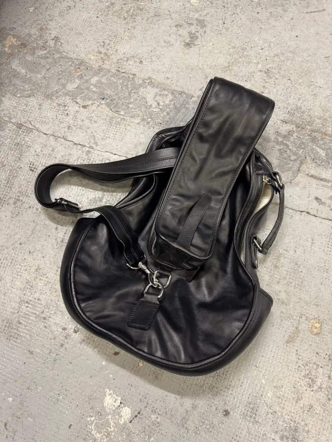 2012 Maison Margiela H&M Black Guitar Leather Bag vjcvVdi 1