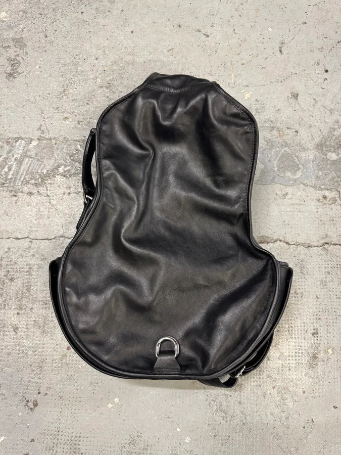 2012 Maison Margiela H&M Black Guitar Leather Bag vjcvVdi 6