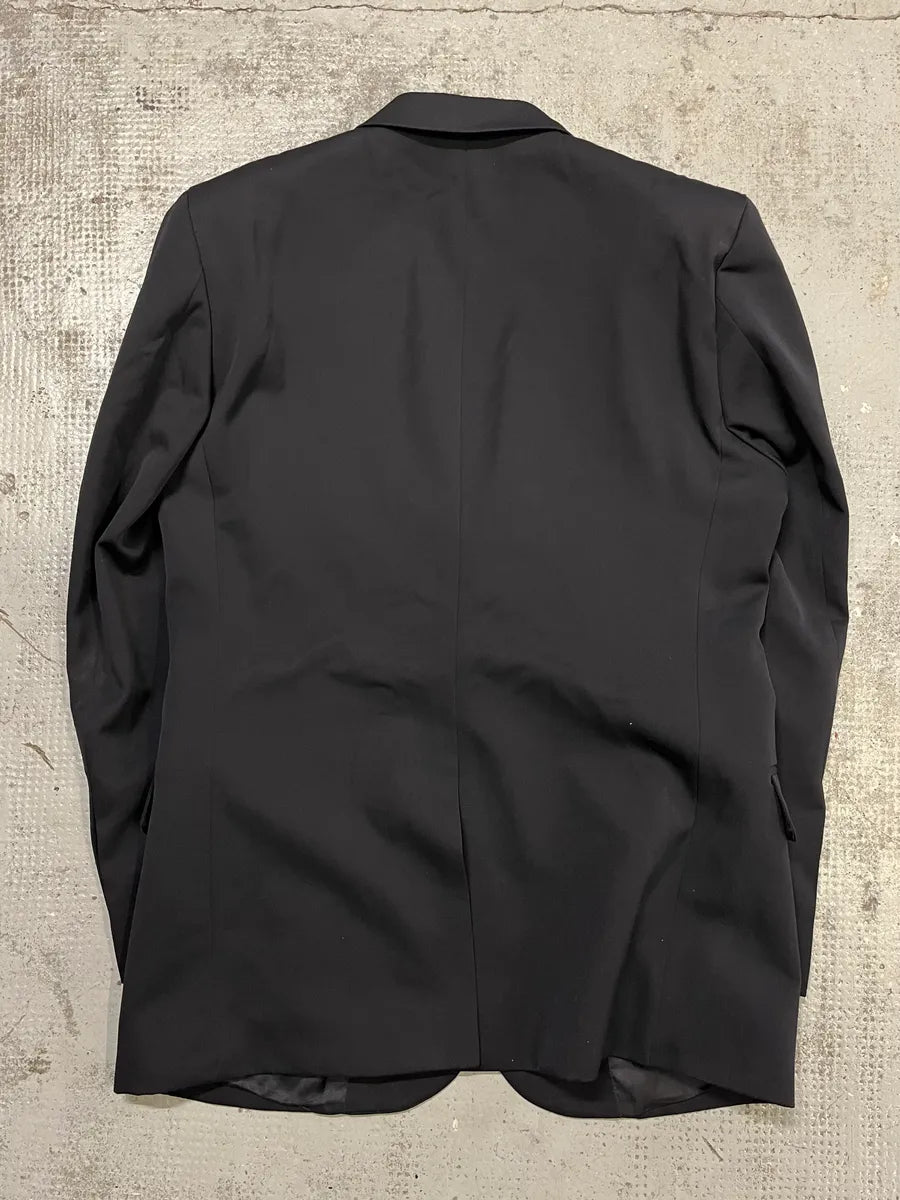2012 Maison Margiela H&M Black Modern Blazer Jacket FzVSvME 6