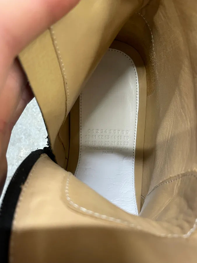 2012 Maison Margiela H&M Distressed Grey Boots hsXRFOr 10