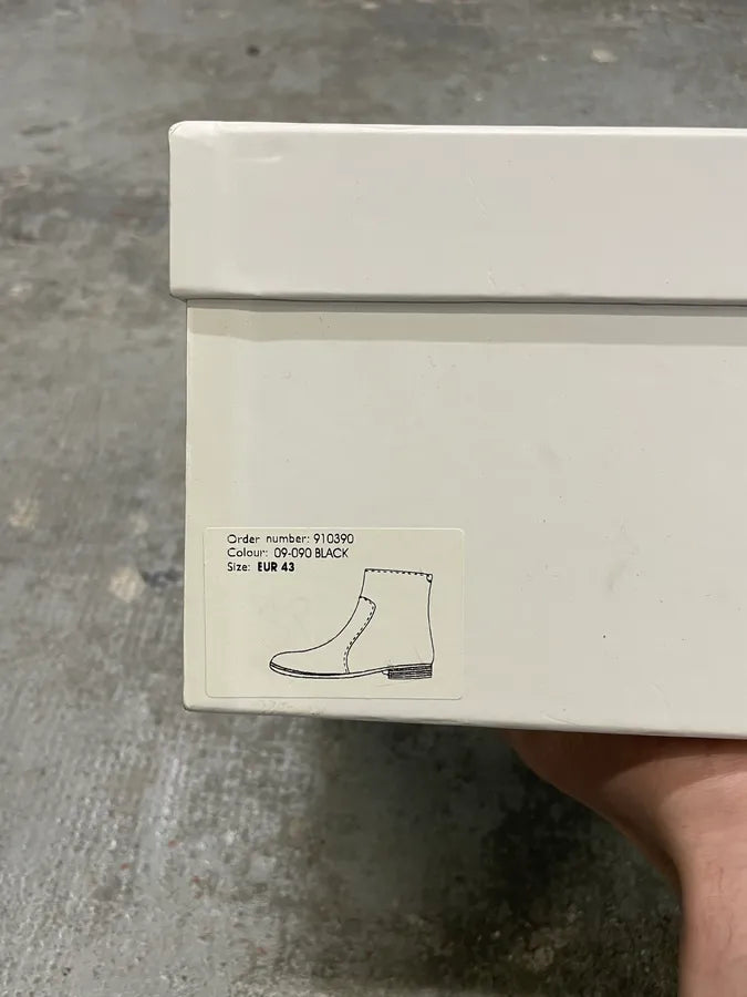 2012 Maison Margiela H&M Distressed Grey Boots hsXRFOr 11