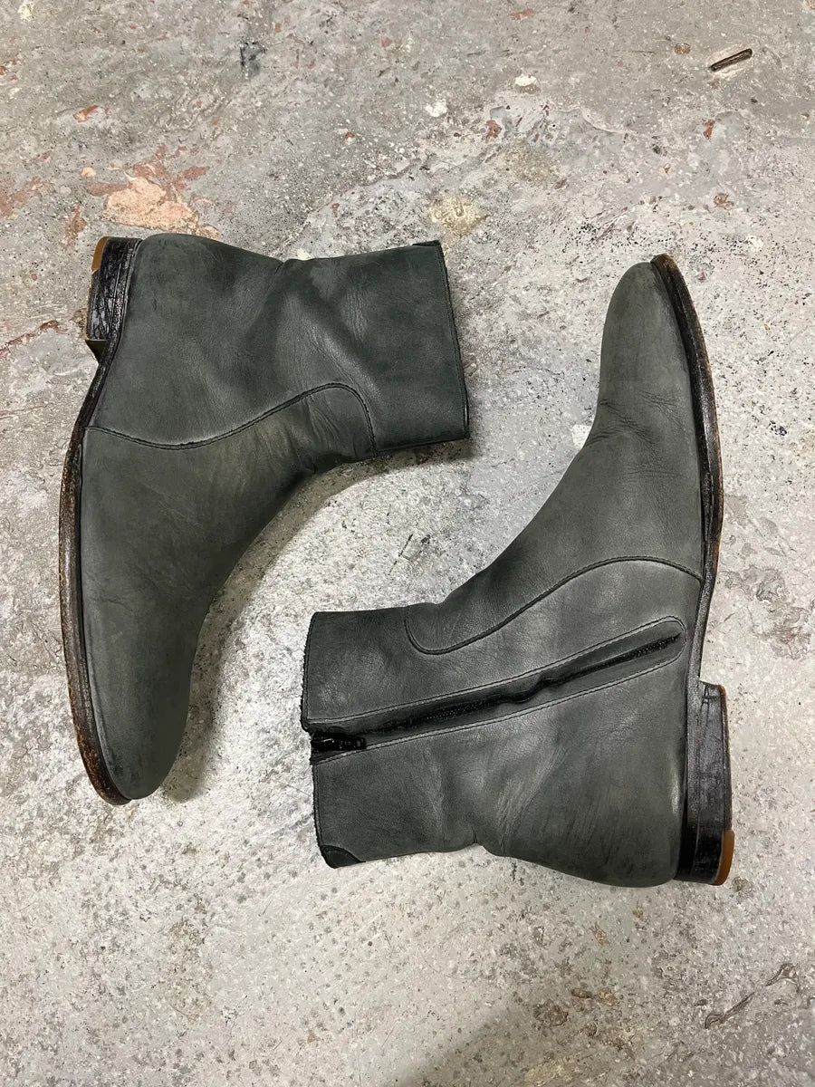 2012 Maison Margiela H&M Grey Faded Boots (41eu/us8) ROkZpIc 1