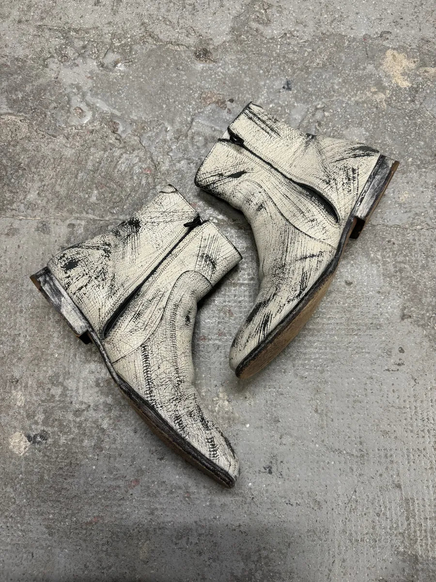 2012 Maison Margiela White HM Boots  (40eu/us7) 1