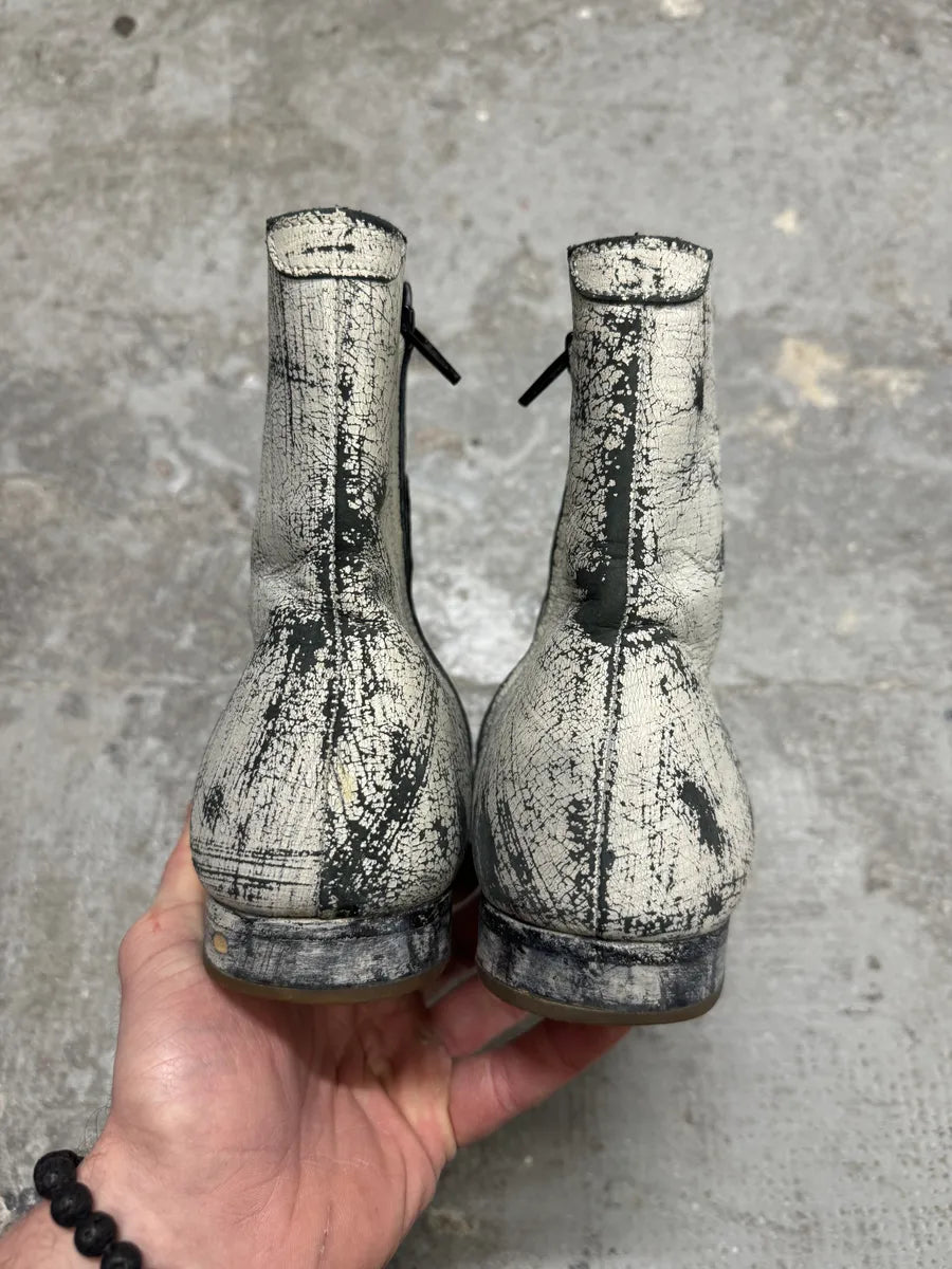 2012 Maison Margiela White HM Boots  (40eu/us7) 3