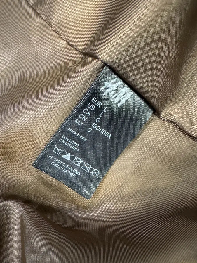 2012 Maison Martin Margiela x H&M Belt Leather Jacket NBjMTge 8