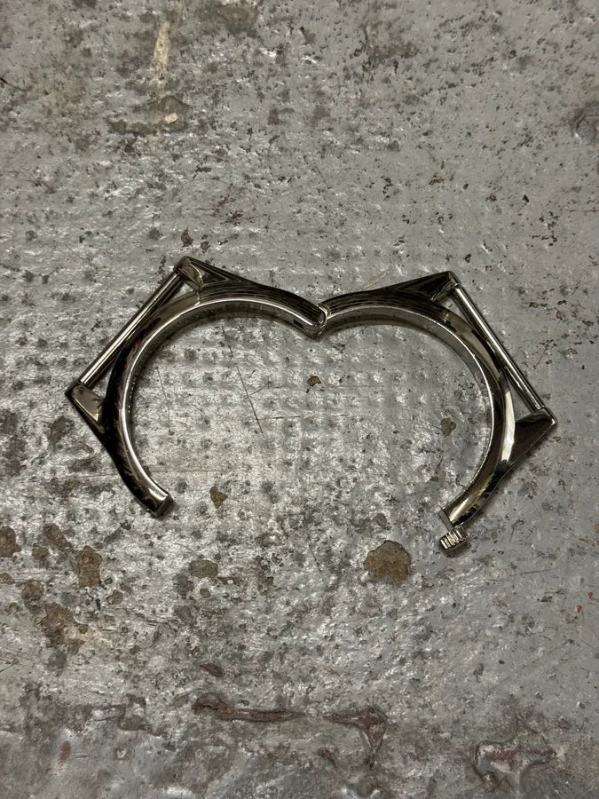 2012 Maison Martin Margiela x H&M Silver Metal Watch Bracelet luyKZYk 3