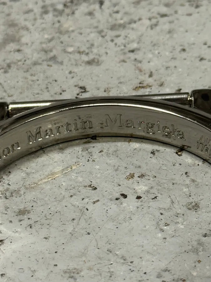 2012 Maison Martin Margiela x H&M Silver Metal Watch Bracelet luyKZYk 7