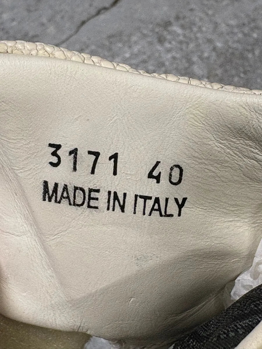 2013 Givenchy Tyson Palm High White Leather Sneakers XEeFhLw 10