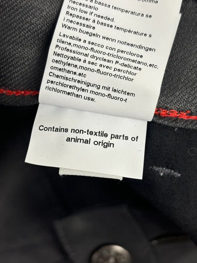 AW2013 Marithé + François Girbaud Black Waxed Effect Slim Denim Jeans  SEVooos 12