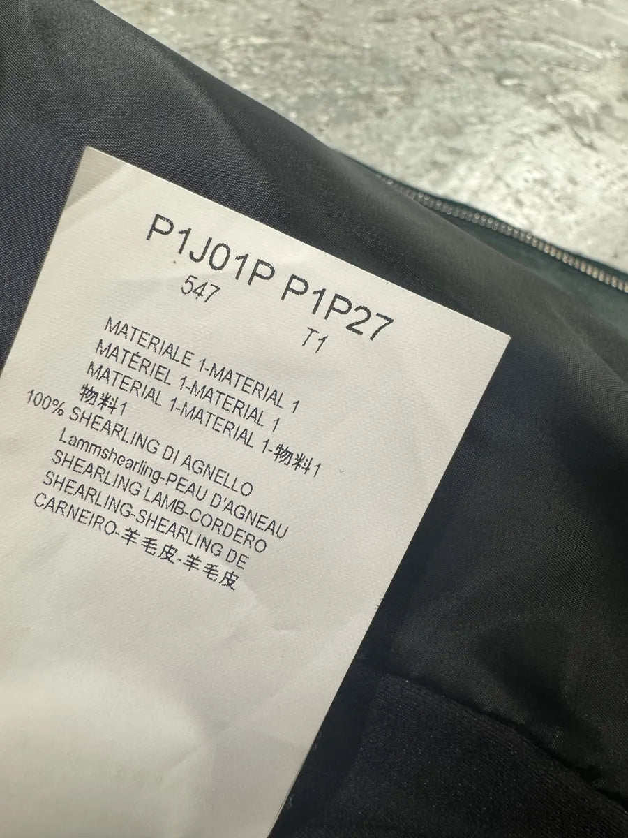 2013 Prototype Emporio Armani Asymmetrical Pony Hair Green Vest kUDZEhq 9