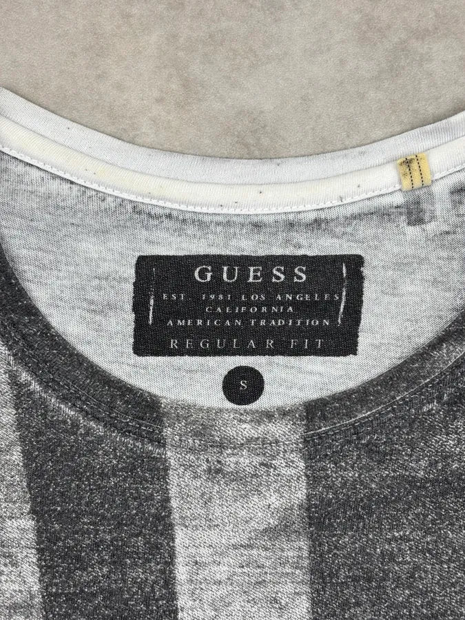 SS2014 Guess American Flag Striped T-Shirt jafLGCh 6
