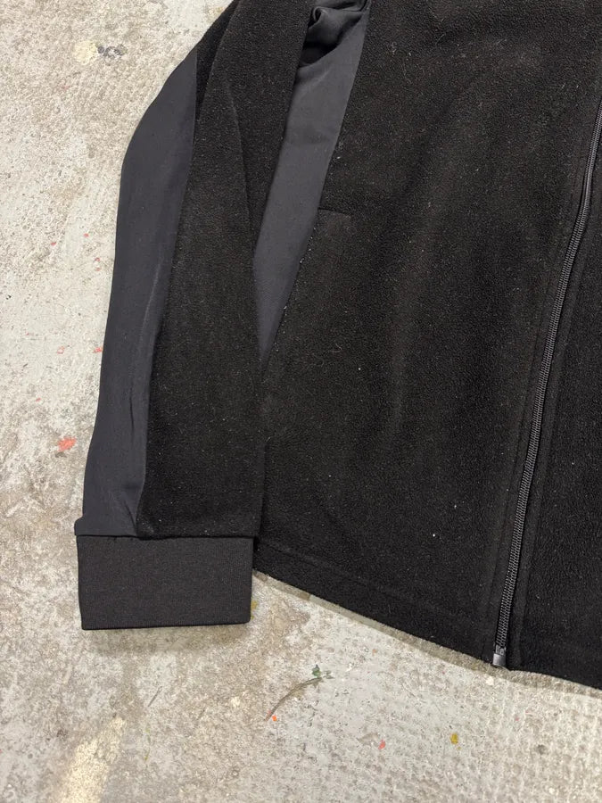 AW2014 Prada Black Nylon Polar Zip Sweater IcohxNA 5