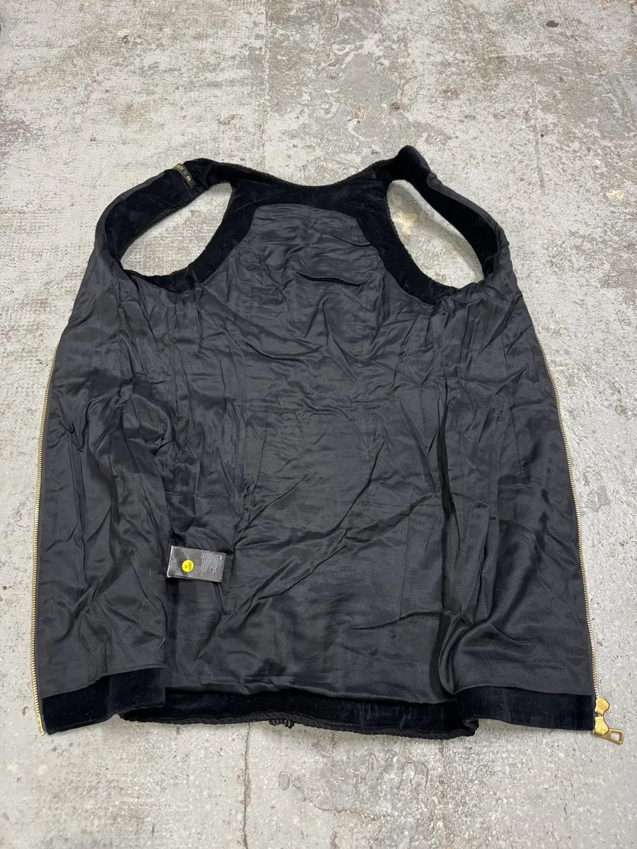 2015 Balmain H&M Black Braided Details Contemporary Dress PFfrxZC 7