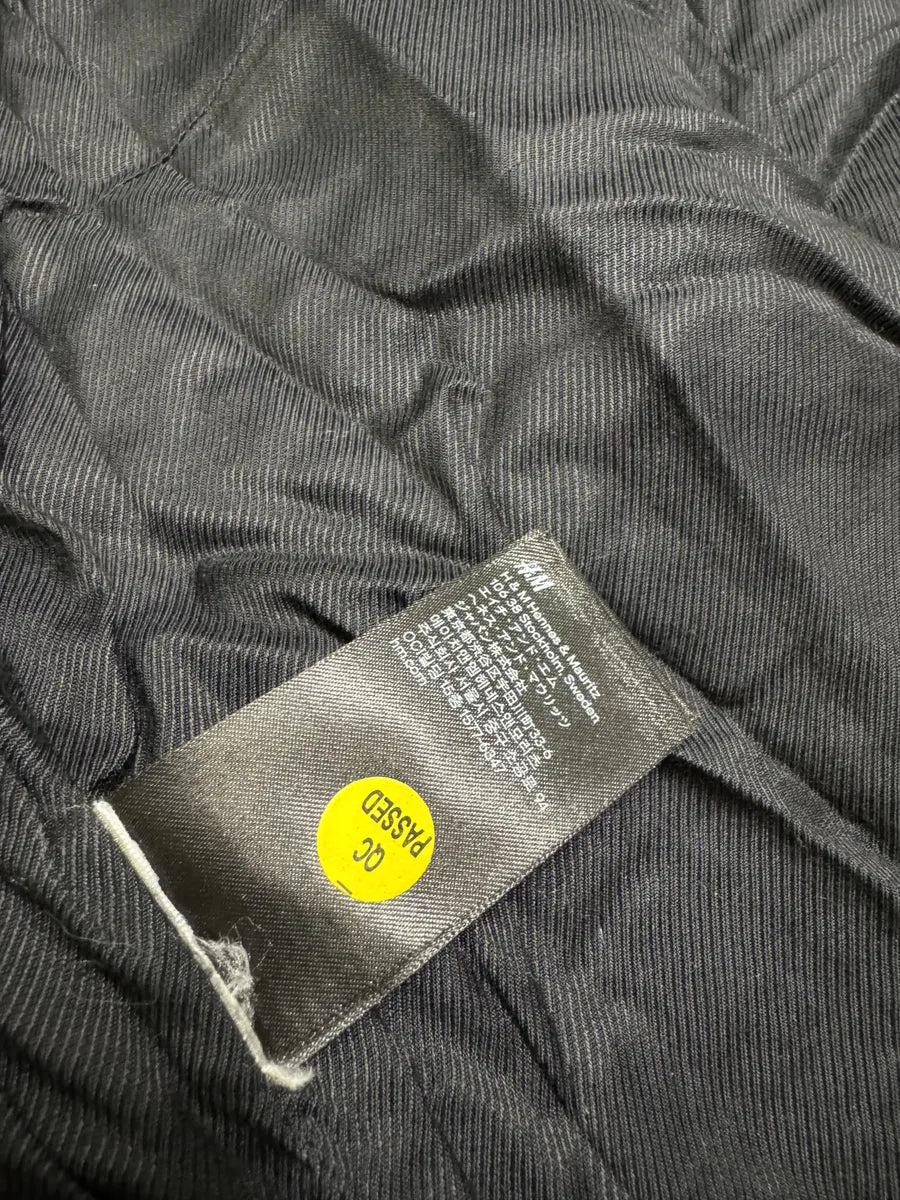 2015 Balmain H&M Black Braided Details Contemporary Dress PFfrxZC 9