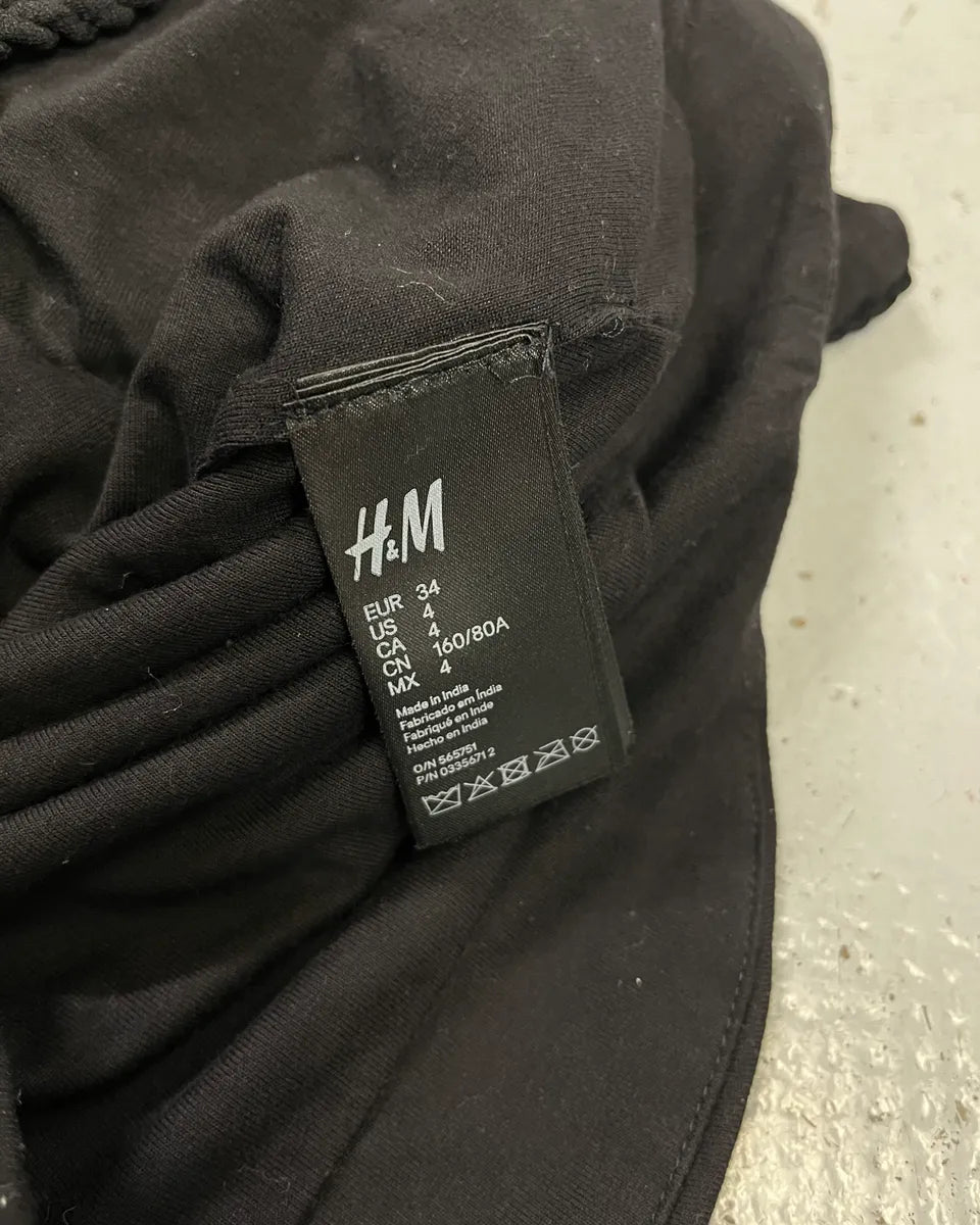 2015 Balmain H&M Gold-Beaded Black Tank Top jZzrQLl 10
