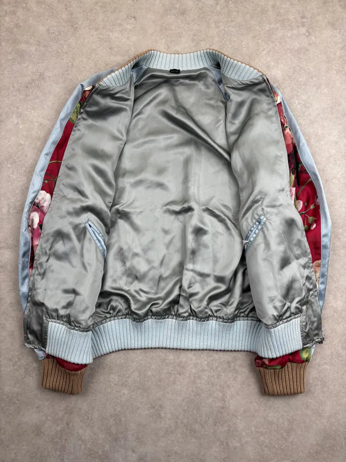 SS2016 Gucci Track Nylon Floral Red Jacket  DrfoQyn 10