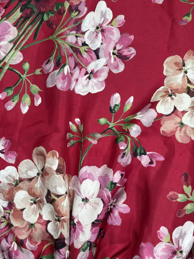 SS2016 Gucci Track Nylon Floral Red Jacket  DrfoQyn 8