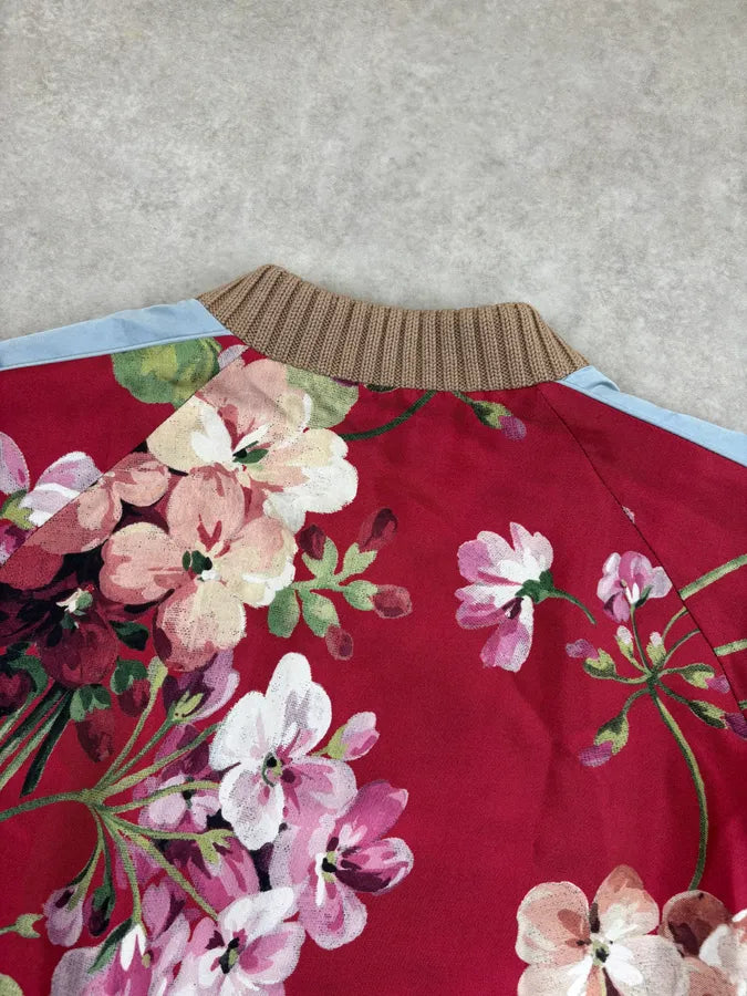 SS2016 Gucci Track Nylon Floral Red Jacket  DrfoQyn 6