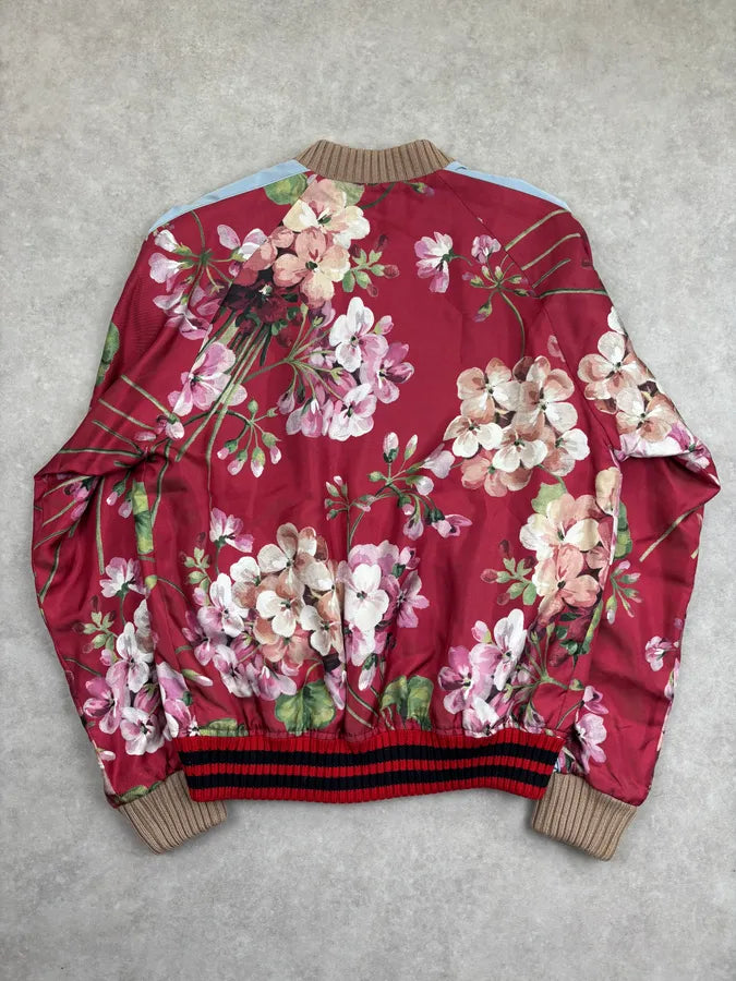 SS2016 Gucci Track Nylon Floral Red Jacket  DrfoQyn 5