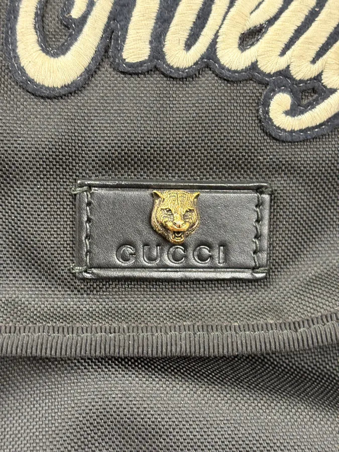 2016 Gucci Black Embroided Backpack by Alessandro Michele iilBrtB 8