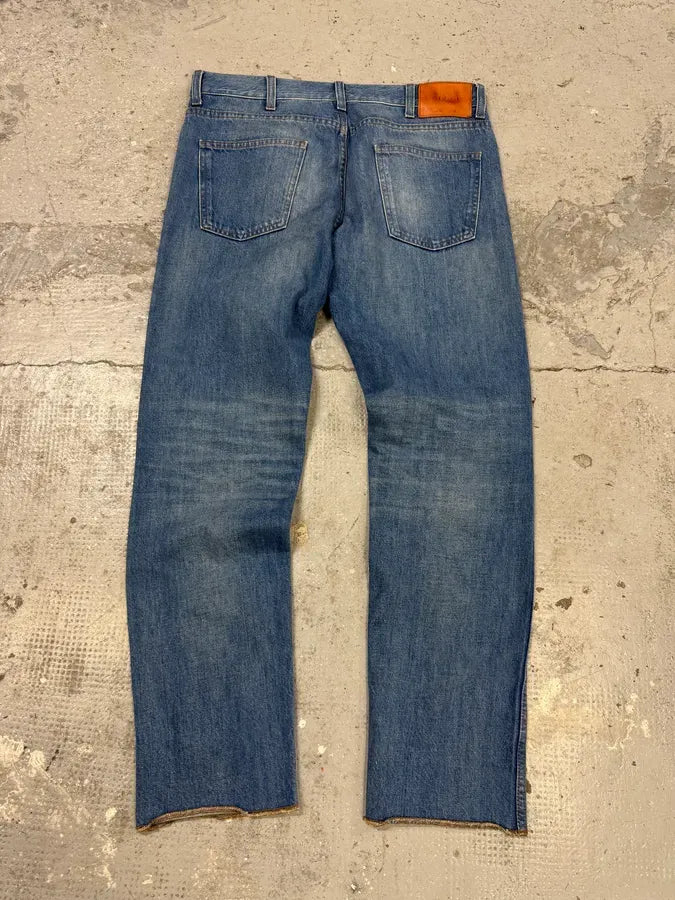 2016 Gucci Snake Emboired Denim Jeans CLoUytK 13