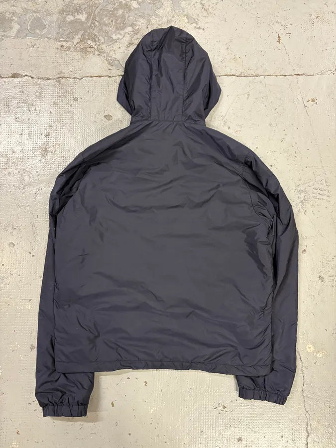 SS2016 Prada Navy Nylon Hooded Windbreaker Jacket ciNabNq 4