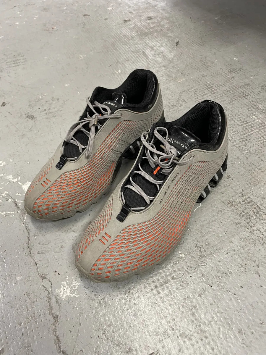 2017 Adidas x Porsche Bounce S2 Orange Sport Design Sneakers (40.5eu/us7.5) 4