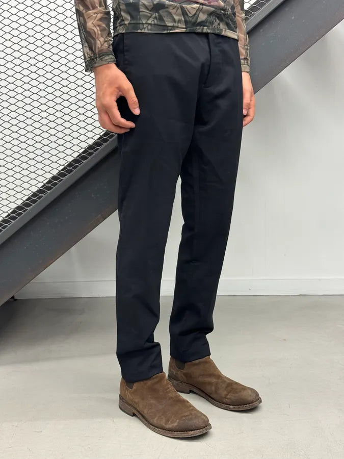 SS2017 Dsquared2 Black Wool Tailored Pants HJDbNtj 1