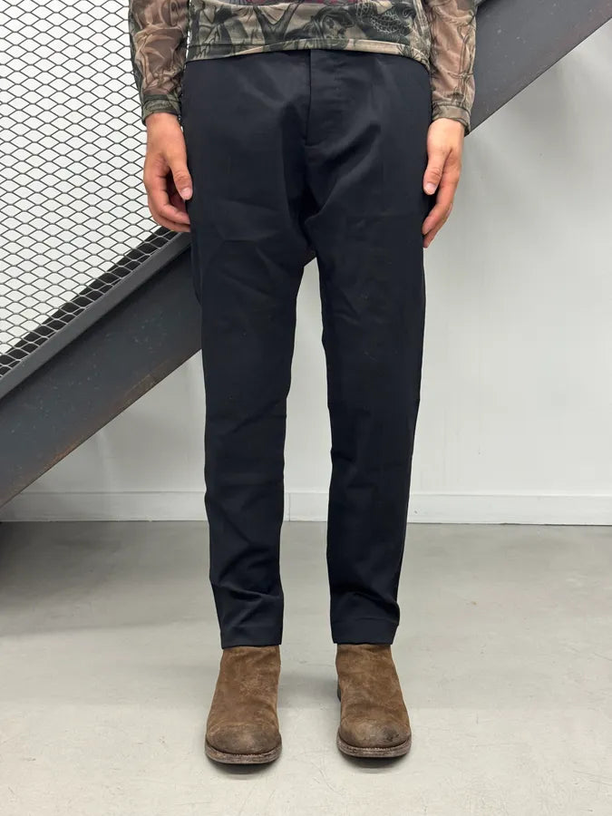 SS2017 Dsquared2 Black Wool Tailored Pants HJDbNtj 0