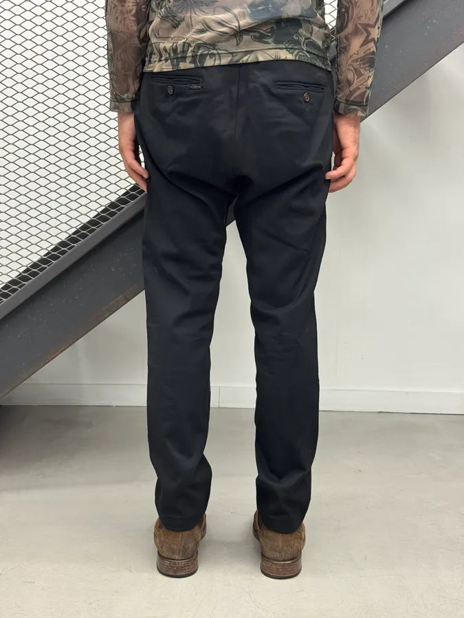 SS2017 Dsquared2 Black Wool Tailored Pants HJDbNtj 2