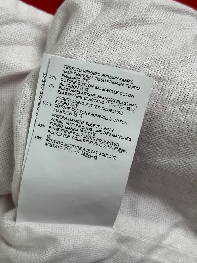 SS2017 Dsquared2 Red Buttoned Blazer Officer Jacket bSLykLM 13