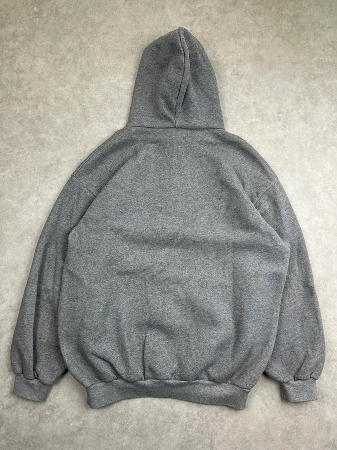 AW2018 Balenciaga BB Crest Grey Hoodie qjEwkvT 3
