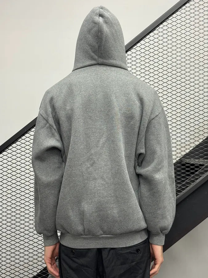 AW2018 Balenciaga BB Crest Grey Hoodie qjEwkvT 1