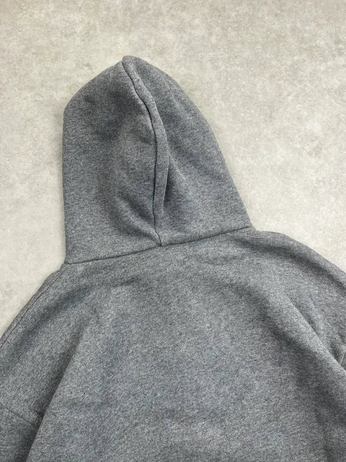 AW2018 Balenciaga BB Crest Grey Hoodie qjEwkvT 5