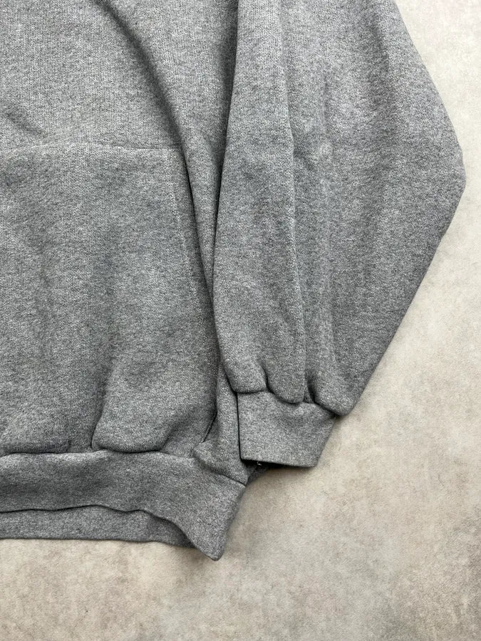 AW2018 Balenciaga BB Crest Grey Hoodie qjEwkvT 6