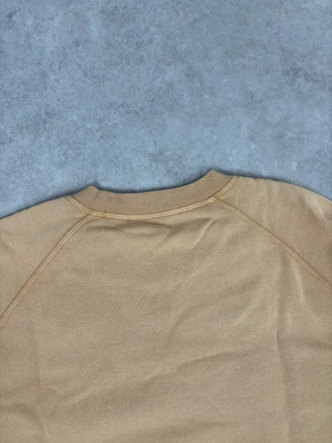AW2018 Dsquared2 Beige Red Writing Crewneck Sweater  wNgdeef 5