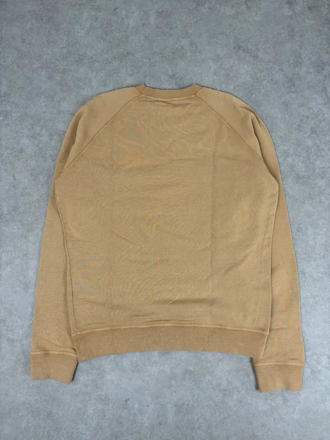 AW2018 Dsquared2 Beige Red Writing Crewneck Sweater  wNgdeef 4